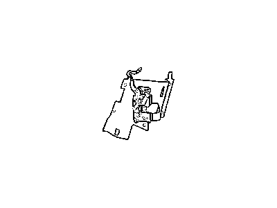 Mopar 55197330AD Latch-Seat Back