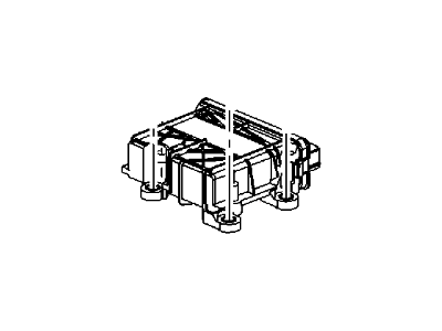 Mopar 68185856AB OCCUPANT Restraint Module