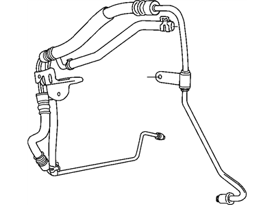 Mopar 4656964AF Line-Power Steering Pressure