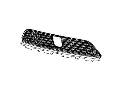 Mopar 5113684AB Grille-Lower