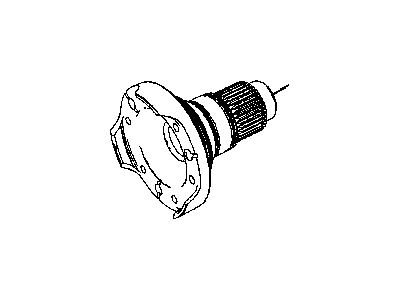 Mopar 5143716AA Shaft-Transfer Case