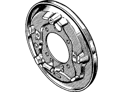 Mopar 5010013AA Plate-Brake Backing