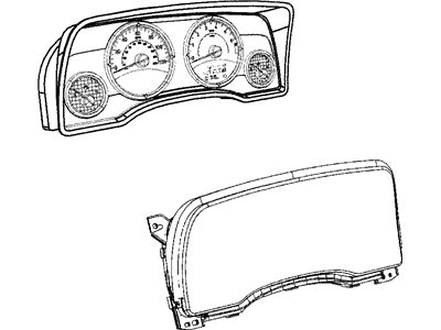 Mopar 5172342AB Cluster-Instrument Panel