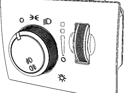 Mopar 68029275AB Switch-HEADLAMP