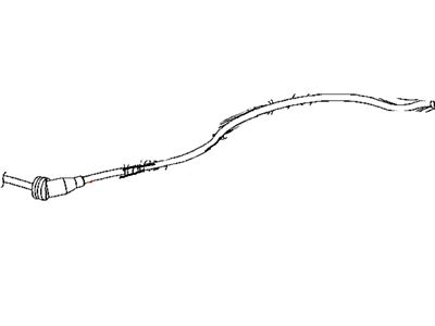 2002 Chrysler PT Cruiser Parking Brake Cable - 4860078AF