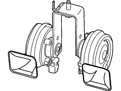 Mopar 5082061AA Horn