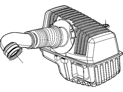 Mopar 5103296AA Air Cleaner Hose