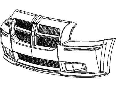 Mopar 5030042AA Grille