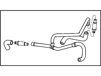 Mopar 53013723AC Hose-Cylinder Head To Air CLEANE