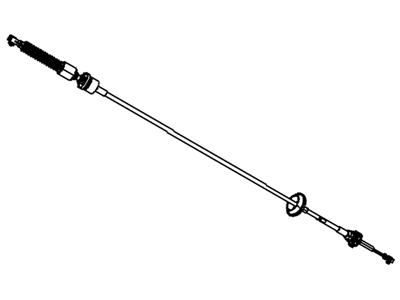 Mopar 52126222AA Transmission Case Shift Control Cable