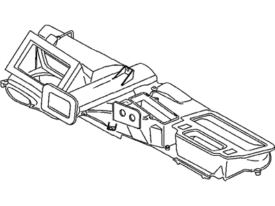 Mopar 5066501AA Housing-A/C And Heater Upper