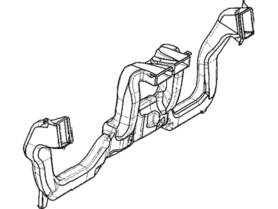 Mopar 55037598AB Duct-A/C Outlet