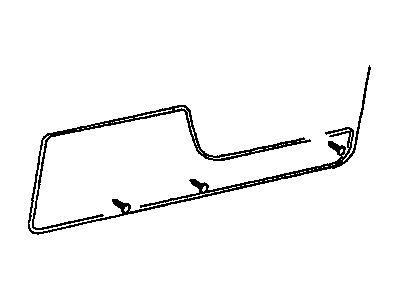 Mopar 6505539AA RETAINER-Door Trim Panel