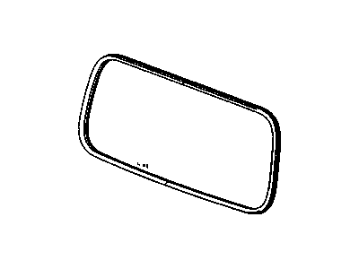 Mopar 55369015AJ WEATHERSTRIP-LIFTGATE Glass