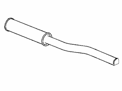 2004 Chrysler Pacifica Muffler - 4880352AH