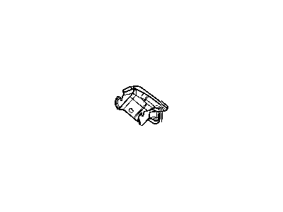 Jeep Wrangler Engine Mount Bracket - 68003505AA