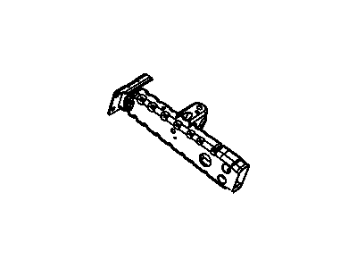 Mopar 68050418AA Extension-Front Rail