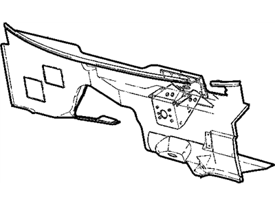 Mopar 55347034AH Support-Dash Panel