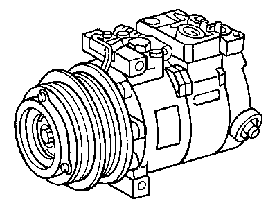 2002 Dodge Sprinter 2500 A/C Compressor - 5117666AA