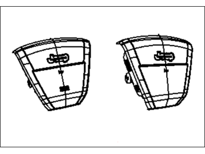 2013 Jeep Patriot Air Bag - 1SR37XDVAG