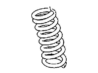 Dodge Challenger Coil Springs - 68191999AC