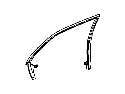 Mopar 55315138AB Molding-Door Window Opening