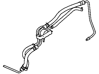 2003 Dodge Neon Power Steering Hose - 5272845AC