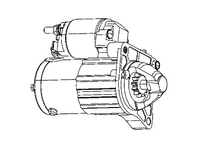 Mopar 56029698AA Starter Motor