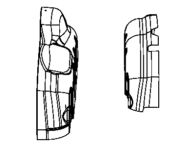 Mopar 5109361AA Panel-WHEELHOUSE Inner