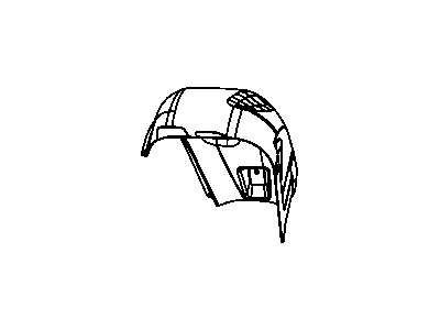 Mopar 5113117AA Shield-WHEELHOUSE