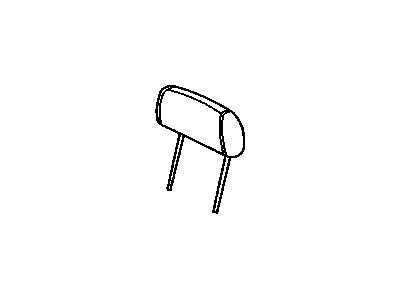 Mopar YM661DVAA HEADREST-Rear