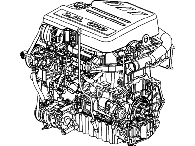 Mopar 68155969AA Engine-Long Block