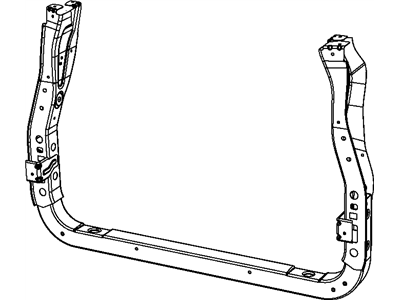 Mopar 5156113AA Panel-Radiator Closure