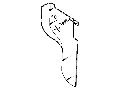 Mopar 52028913AB Seal-Rad Grille SUPT To A/C