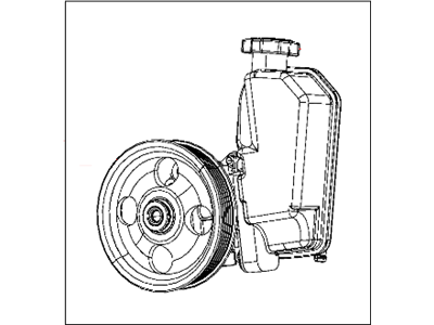 Jeep Power Steering Pump - R2129328AC