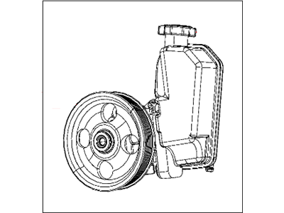 2008 Jeep Liberty Power Steering Pump - R2129328AC