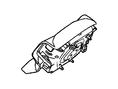 Mopar 5GG30DX9AE Driver Steering Wheel Air Bag