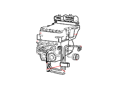 2002 Dodge Ram 1500 Brake Line - 52009954AA