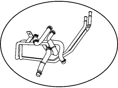 Mopar 5005394AB Tube-Supply & Return W/AUX HEATE