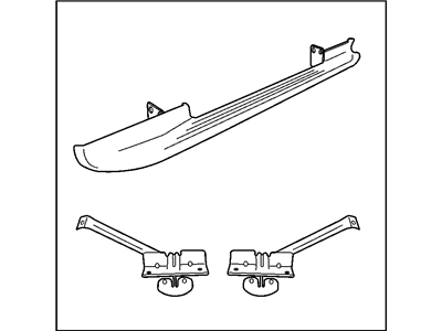 82206931 Mopar Step Kit-Tubular Side Illustration 1 of 1