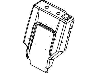 Mopar 1BC991J3AA Seat Back-Rear