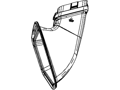 Mopar 53034152AA Ambient Air Duct