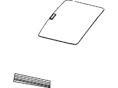 Mopar 68070345AA Cover-SUNROOF Mechanism