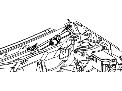 Jeep Compass Wiper Motor - 5303827AE