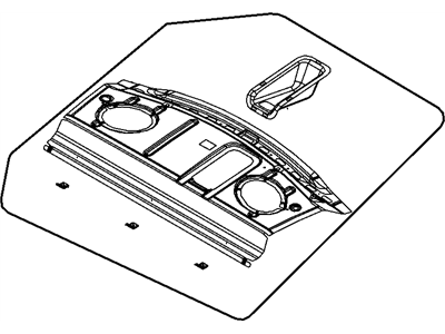 Mopar 5008827AE Panel-Shelf