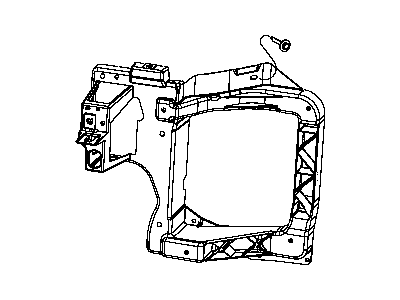 Mopar 68227483AA Bracket-HEADLAMP Mounting