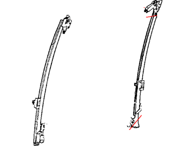 2001 Chrysler Town & Country Window Regulator - 4894017AA