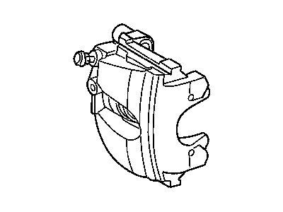 2006 Chrysler Crossfire Brake Caliper - 5139586AA