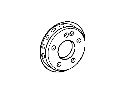 Chrysler Crossfire Brake Disc - 5098064AA