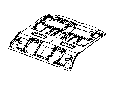 Mopar 5JP60XDVAD Carpet-Cargo Floor